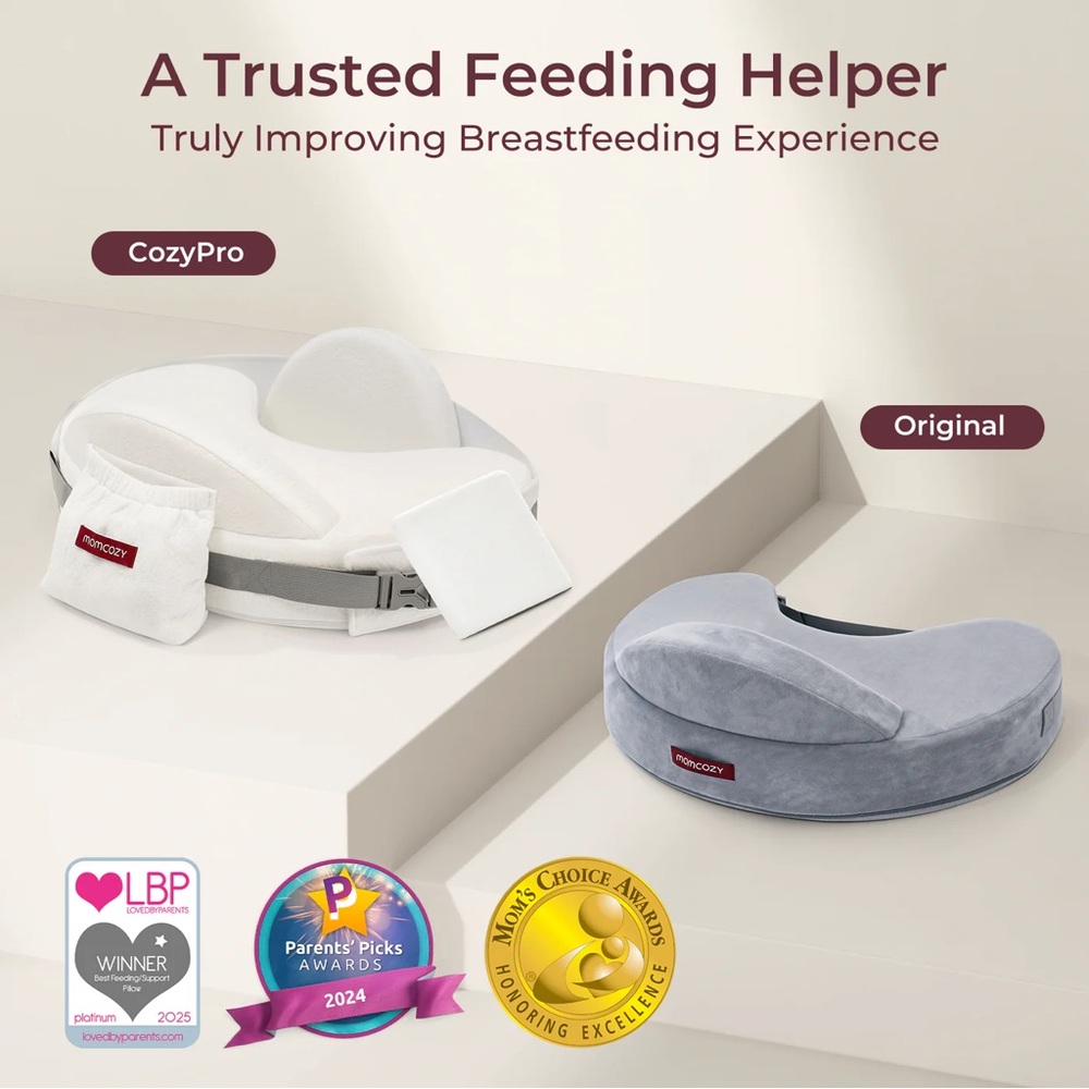 Momcozy MaxSupport Nursing Pillow 🤍 NWT - Picture 8 of 10